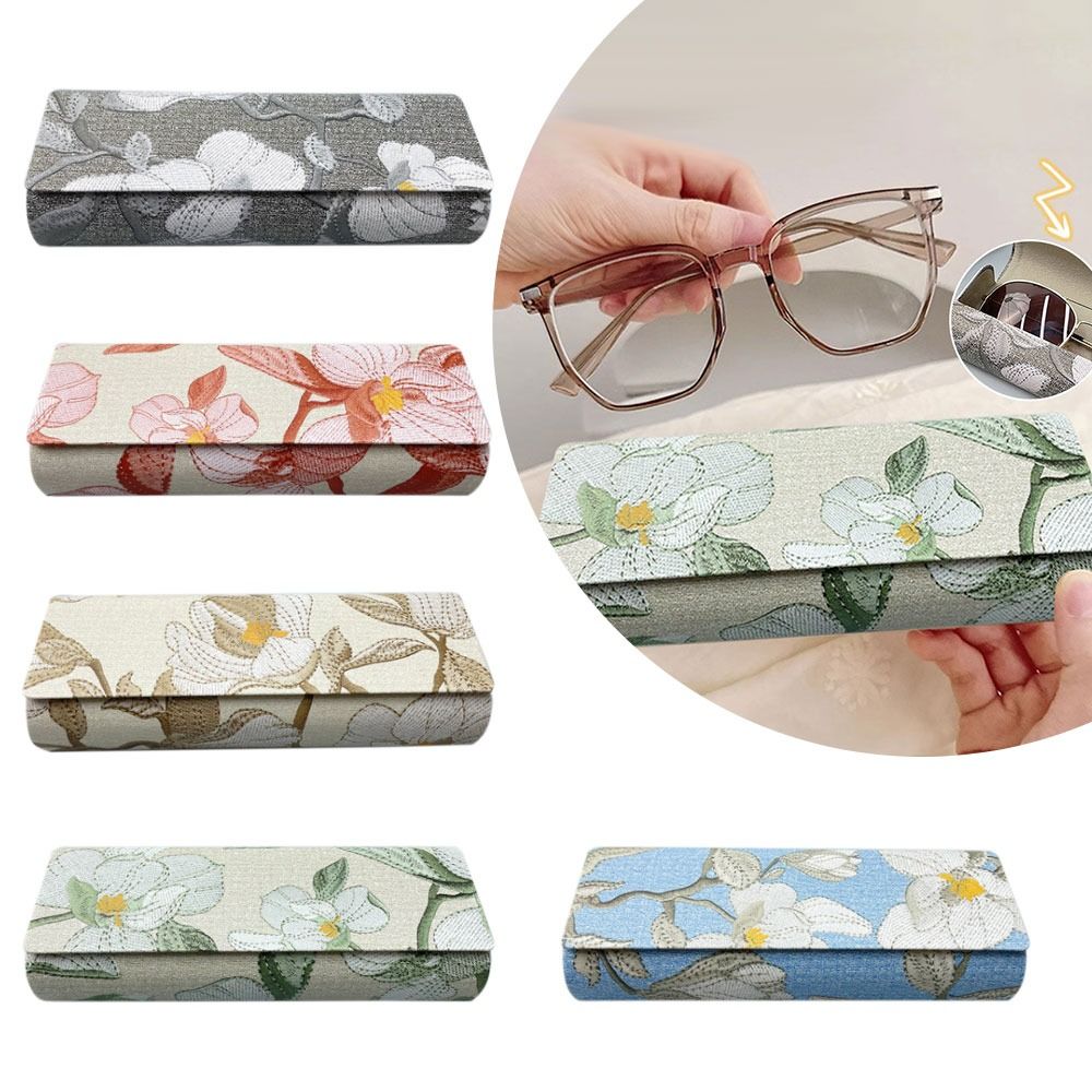 Embroidery Viewer - Protective Cover Chinese Style Embroidery Glasses
