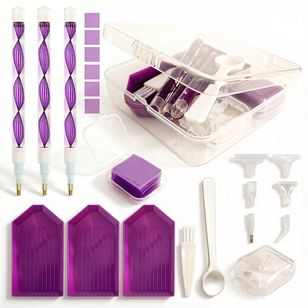 DIY Diamond Painting Tool Kit  - Embroidery Kit Set 评论和价格