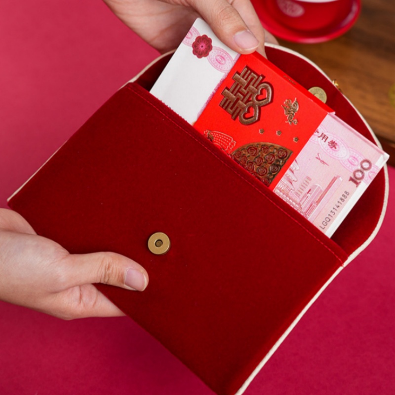 1Pcs Multiple Patterns Wedding - Embroidery Red 评论和价格