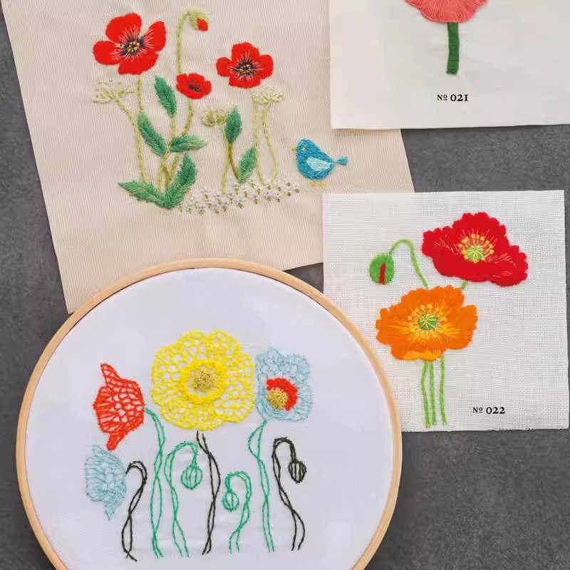 Botanical Embroidery Pattern B - Embroidery Guide Book 评论和价格