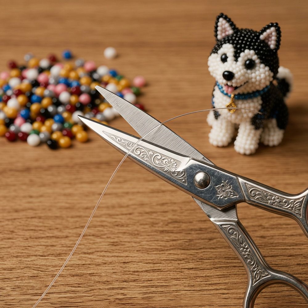 Handmade DIY Animal Bead Embro - Embroidery Kit Set 评论和价格