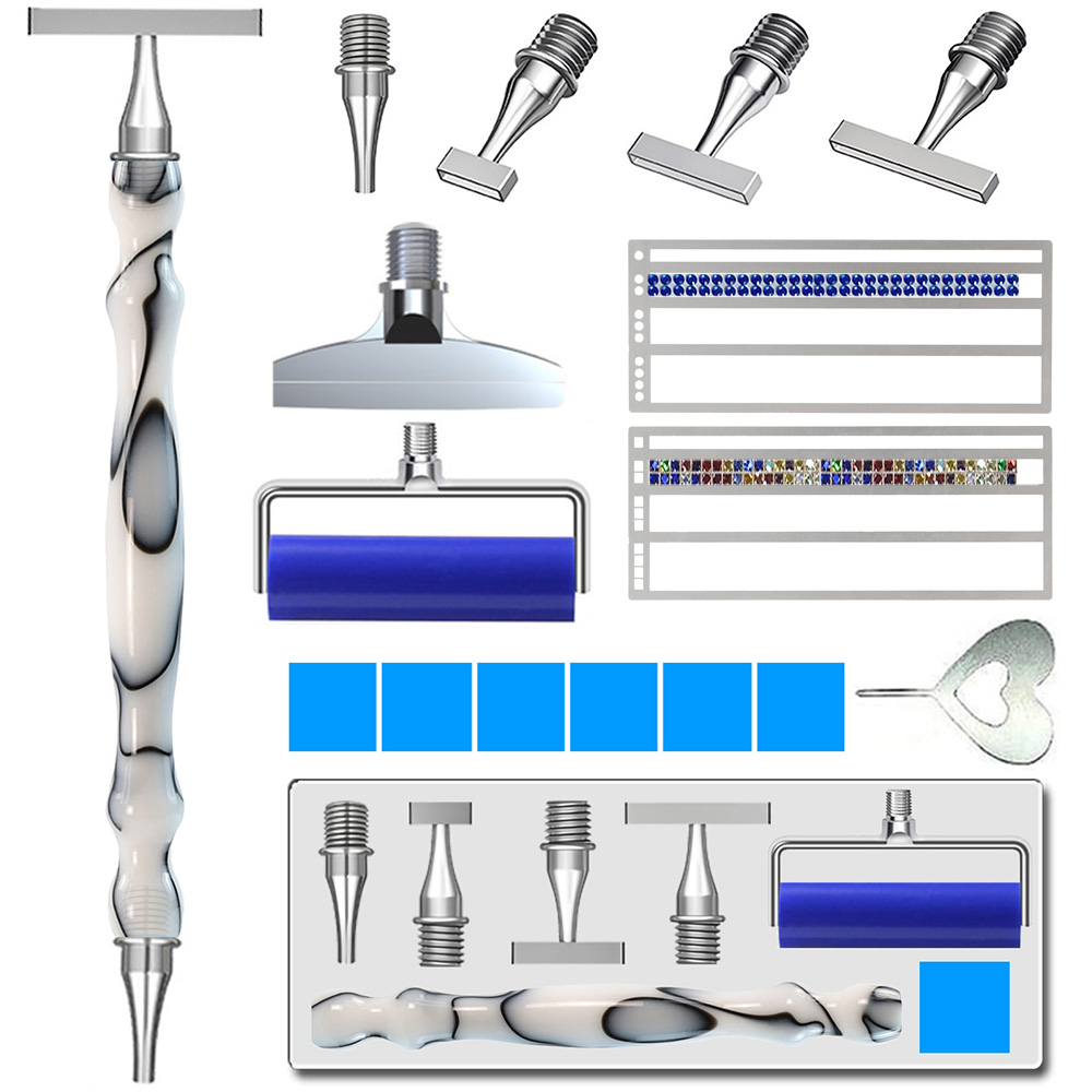 5D Diamond Painting Pen Set Ad - Embroidery Kit Set 评论和价格