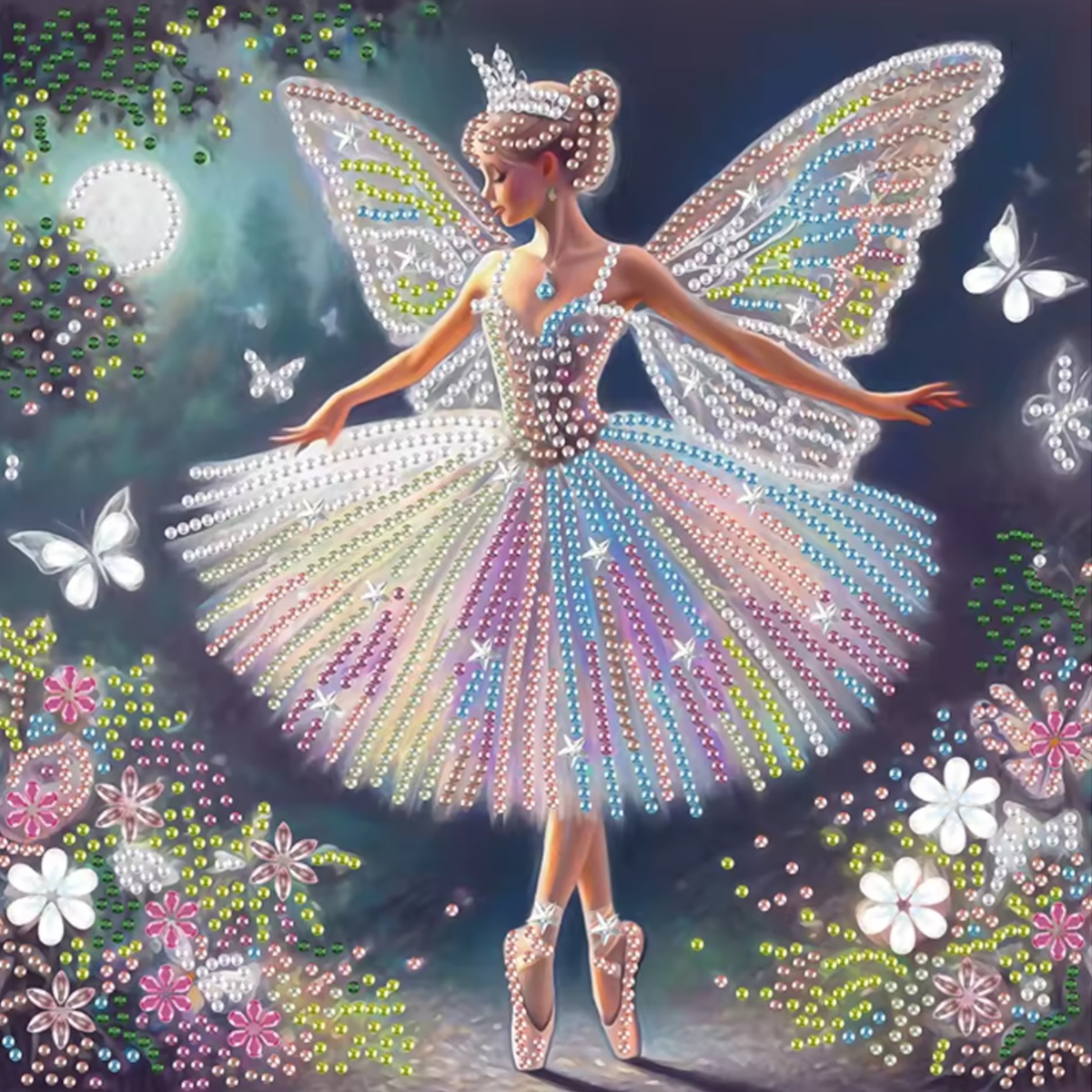 Butterfly Fairy Pattern Series - Embroidery Pattern 评论和价格