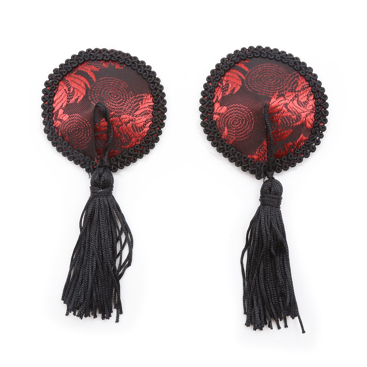 BDSM Woman Harness Nipple Cove - Embroidery Kit Set 评论和价格