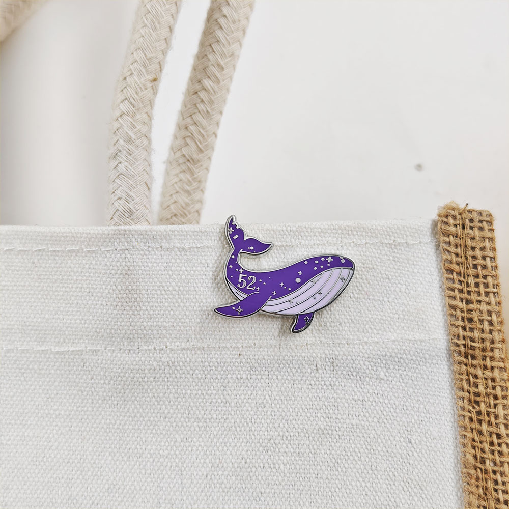 Kpop ARMY 52 Hertz Lonely Whal - Embroidery Whale 评论和价格