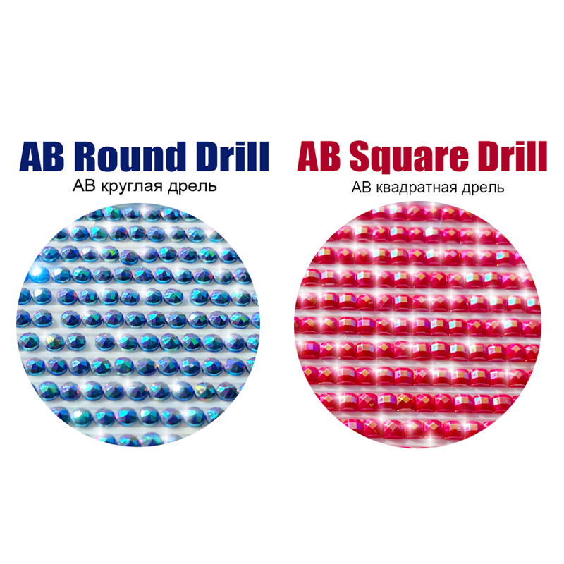 HOMFUN AB Full Diamond Embroid - Embroidery Roll Pattern 评论和价格