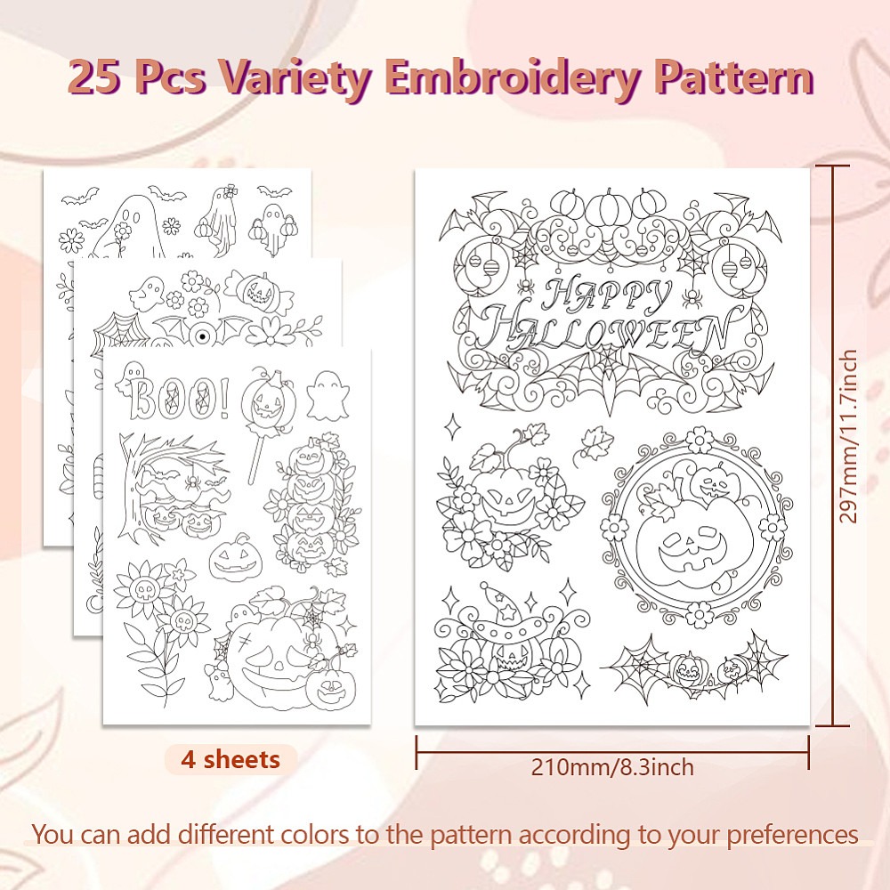 Water Soluble Embroidery Patte - Water Soluble Stabilizer 评论和价格