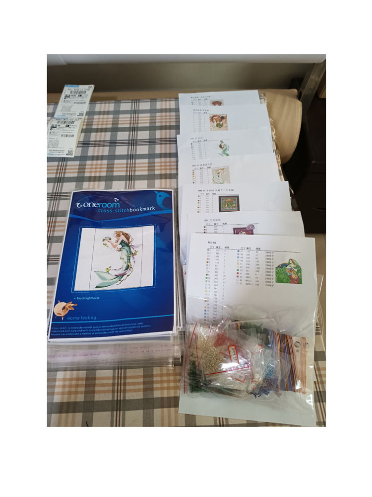 Cross Stitch Kits Cross Stitch - Embroidery Rose Stitch 评论和价格