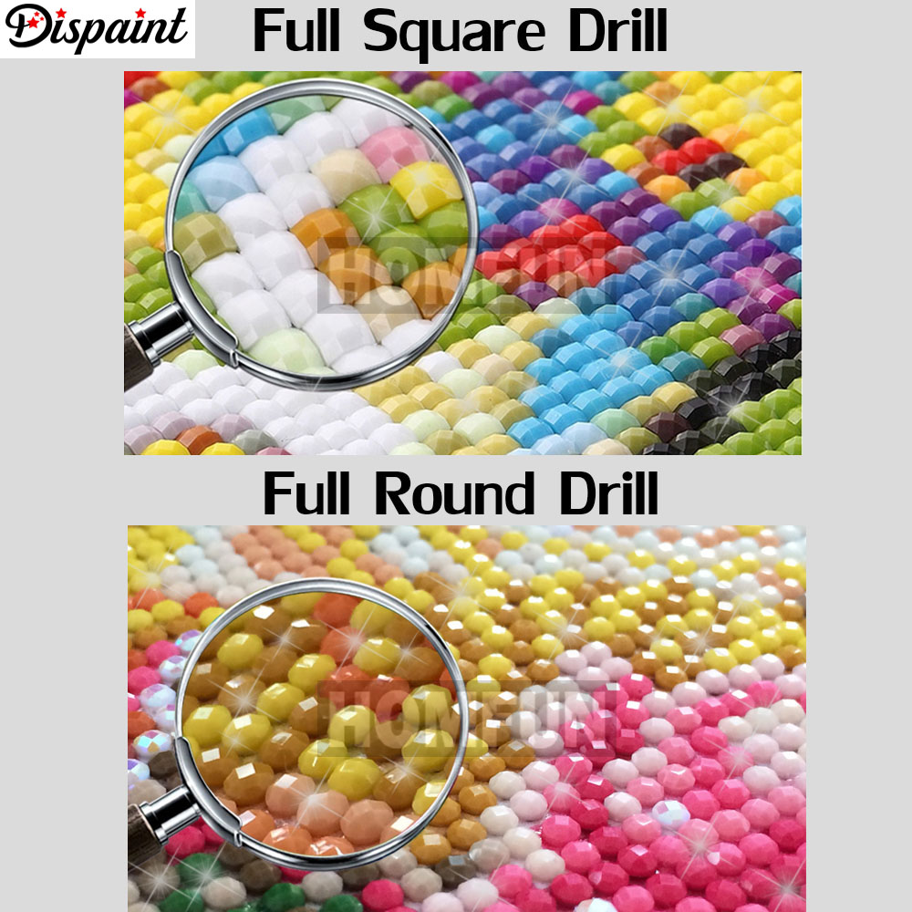 Dispaint Full Square/Round Dri - Embroidery Rose Stitch 评论和价格