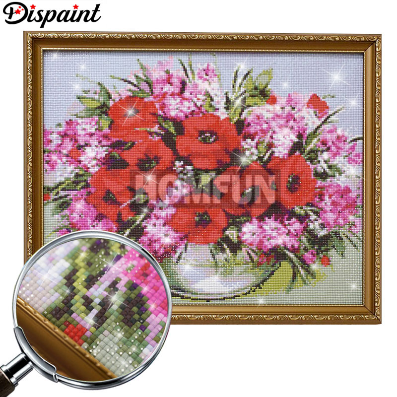 Dispaint Full Square/Round Dri - Embroidery Rose Stitch 评论和价格