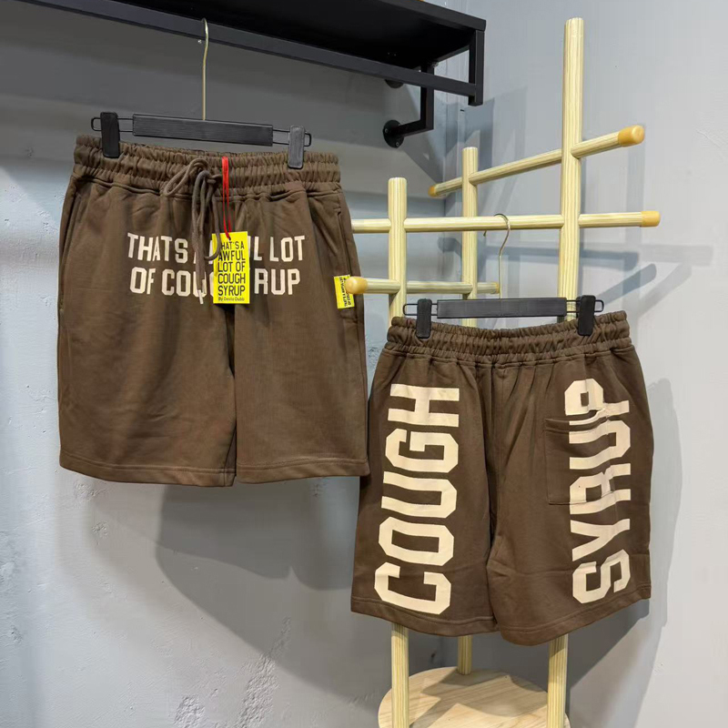 New Men Hip Hop Sweat Shorts T - Embroidery Font Free 评论和价格