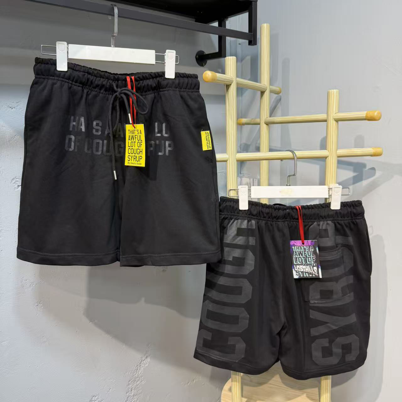 New Men Hip Hop Sweat Shorts T - Embroidery Font Free 评论和价格