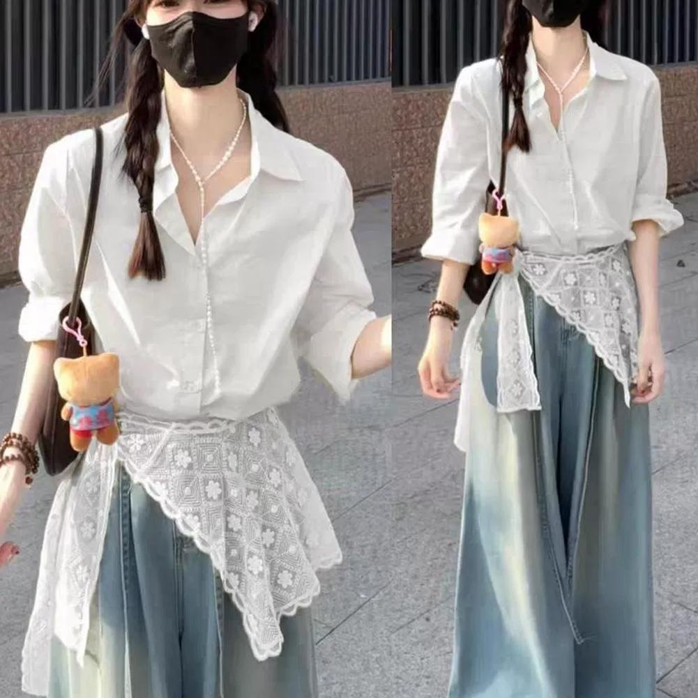 French Lace Shawl Scarf for Wo - Embroidery On Shirt 评论和价格