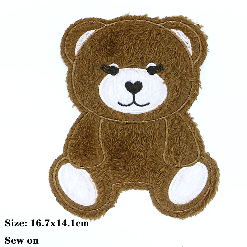 Cute White Brown Bear Glasses  - Embroidery Viewer 评论和价格