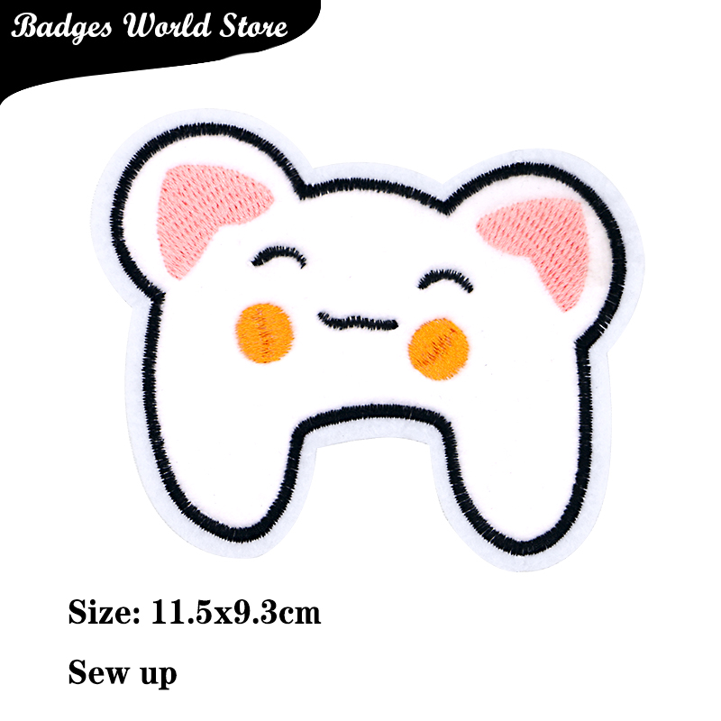 Cute White Brown Bear Glasses  - Embroidery Viewer 评论和价格