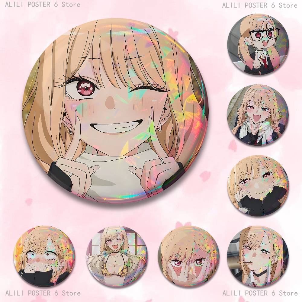 M-Marin Kitagawa Badges 25 32  - Embroidery Whale 评论和价格