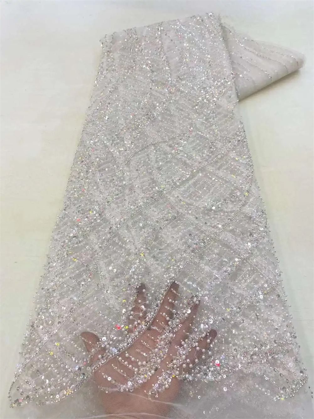 Wholesale 2025 African Sequins - Embroidery Net Fabric 评论和价格