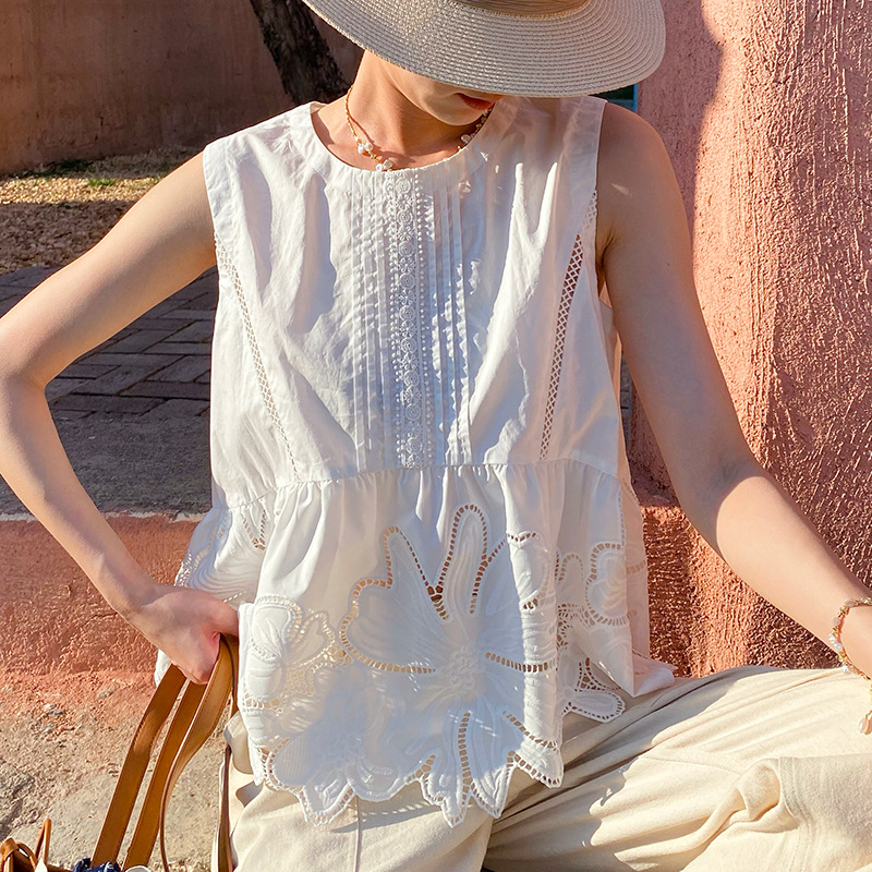 French Style Summer Boho Blous - Embroidery On Shirt 评论和价格