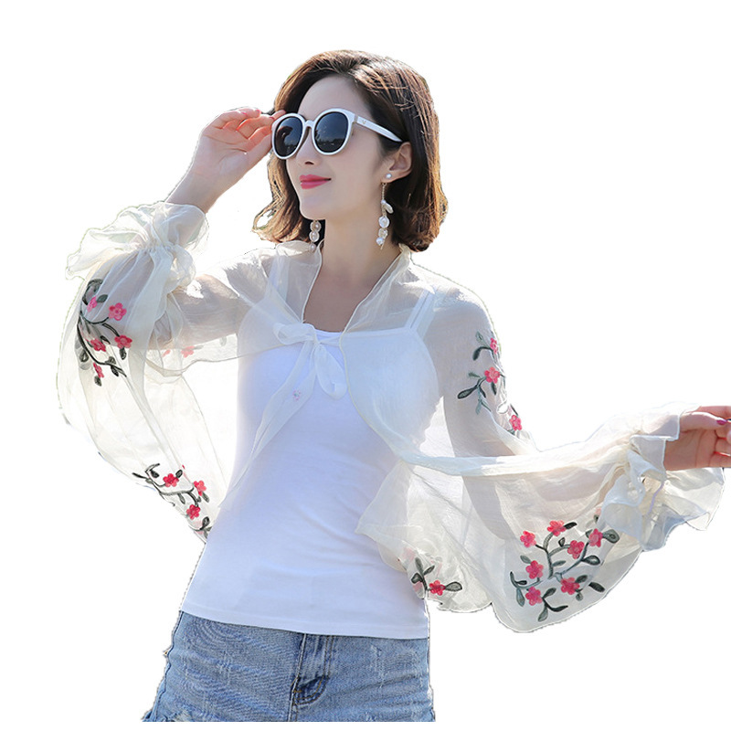 2025 Summer New Women Long Cas - Embroidery On Shirt 评论和价格