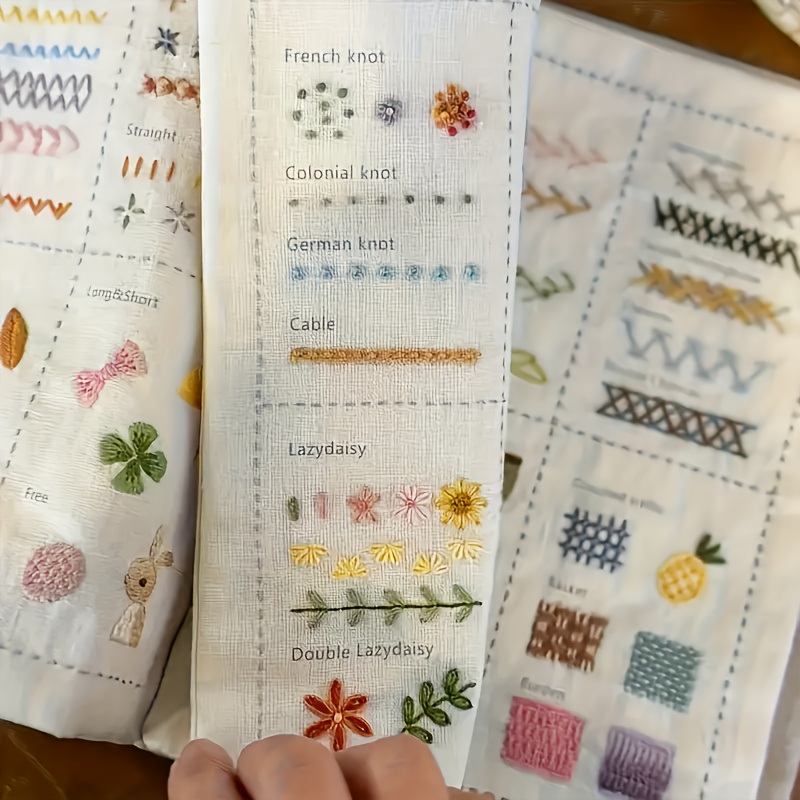 Sewing Exercise Book, Embroide - Embroidery Guide Book 评论和价格