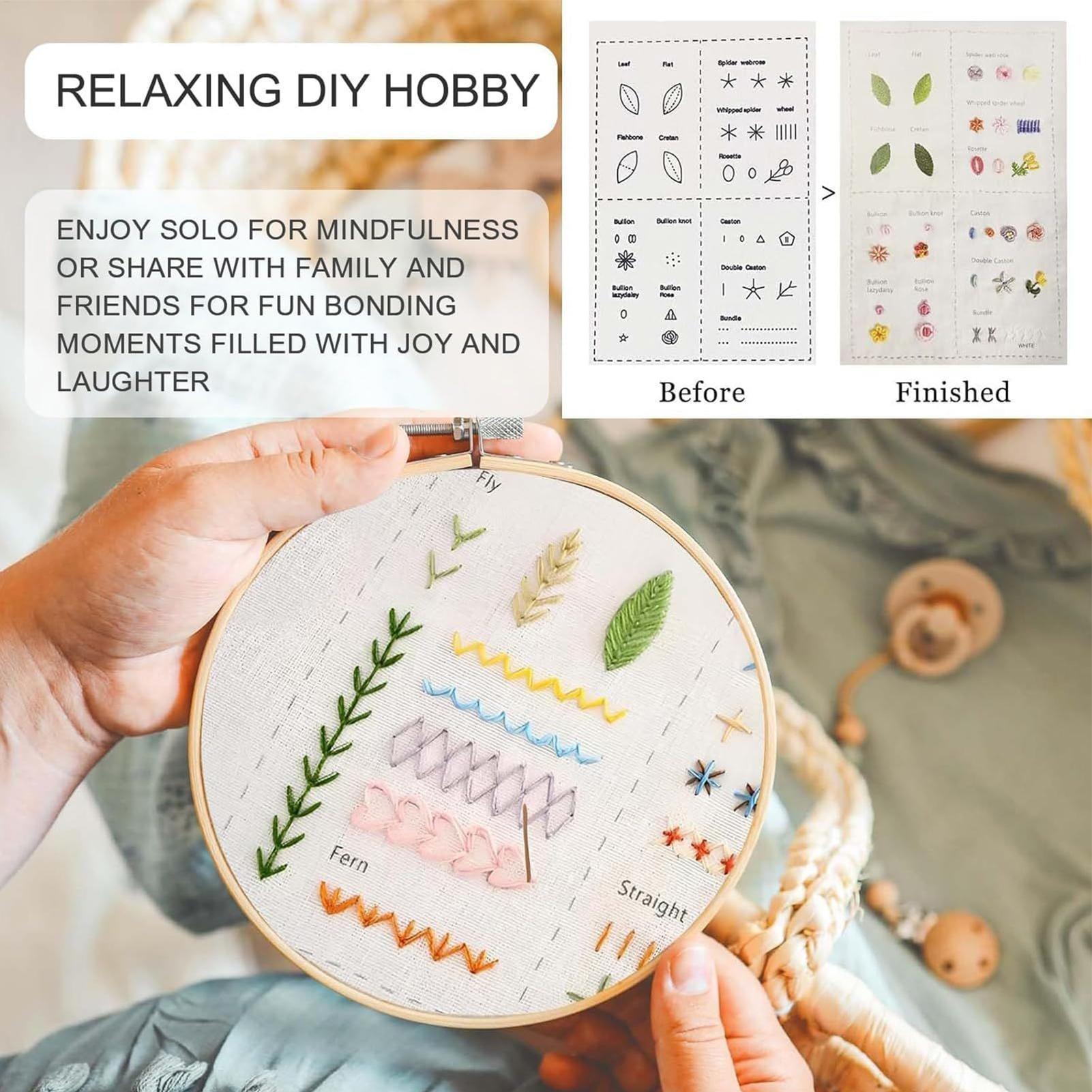 Embroidery Stitches Book Embro - Embroidery Guide Book 评论和价格