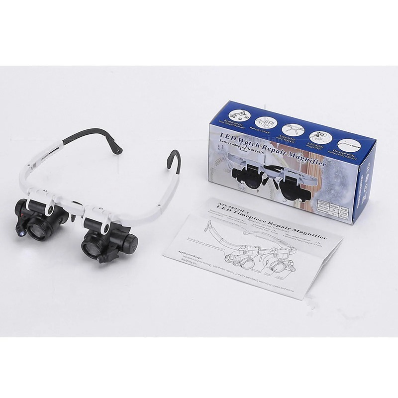 Hands Free LED Headband Magnif - Embroidery Viewer 评论和价格