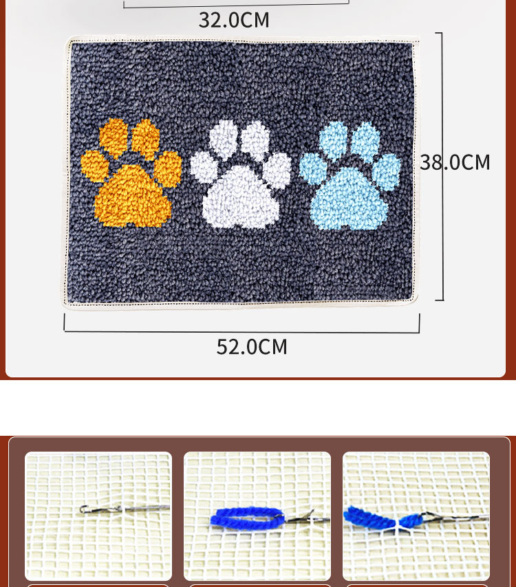 Horse DT2395 Embroidery Canvas - Printed Embroidery Kit 评论和价格