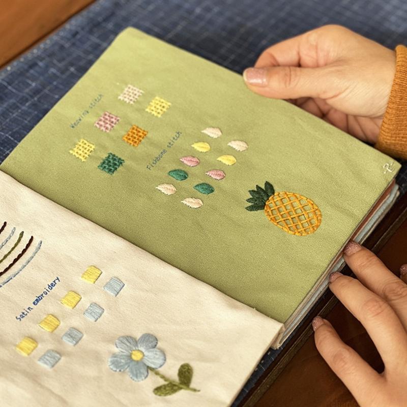 QX2E Handmade Embroidery Stitc - Embroidery Guide Book 评论和价格