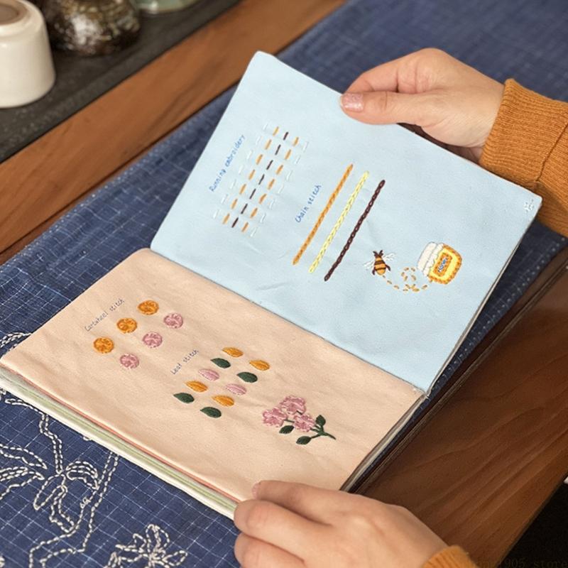 QX2E Handmade Embroidery Stitc - Embroidery Guide Book 评论和价格