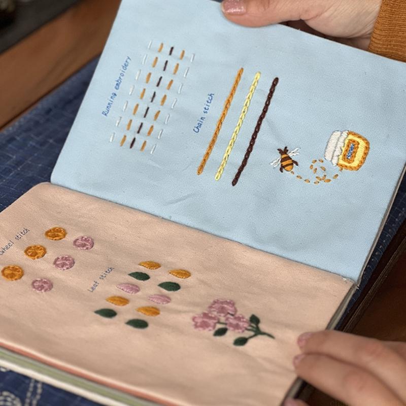 QX2E Handmade Embroidery Stitc - Embroidery Guide Book 评论和价格