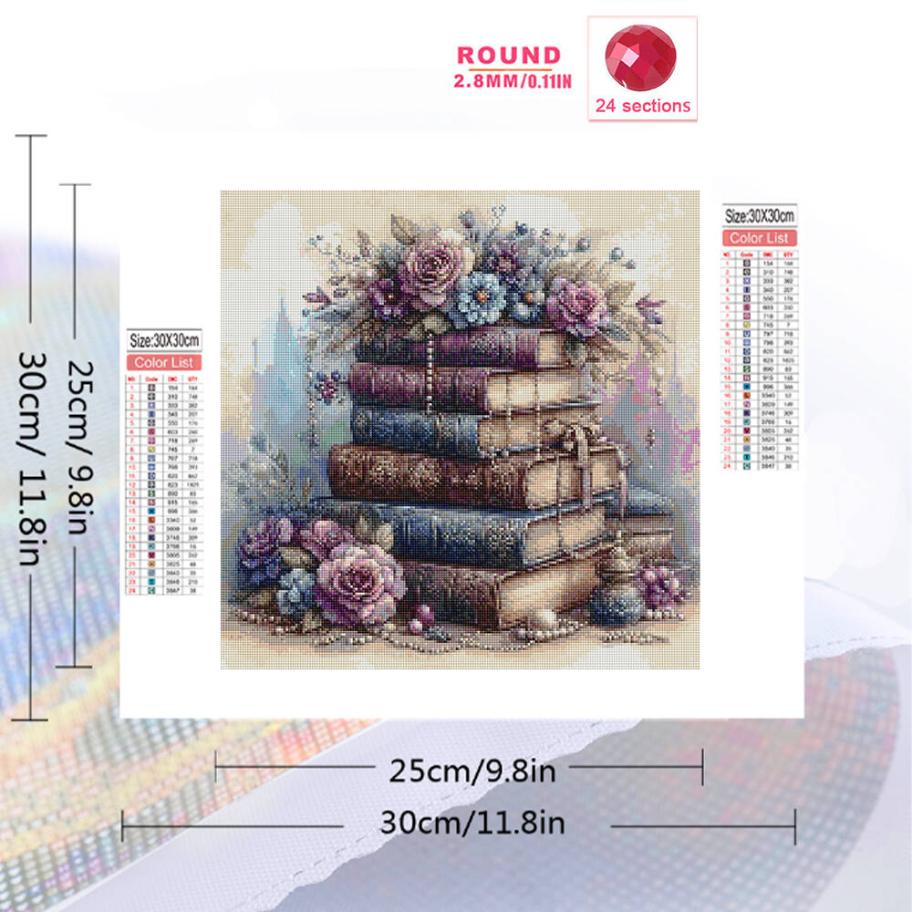 Evershine 5D Diamond Painting  - Embroidery Guide Book 评论和价格