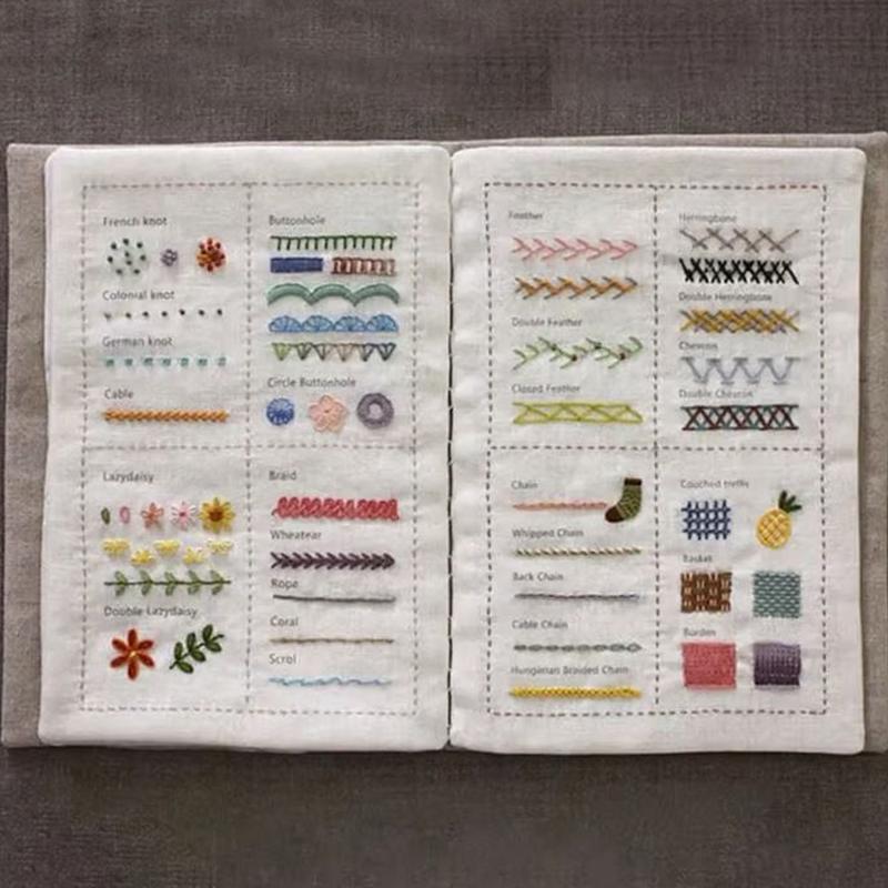 Embroidery Stitches Book Sewin - Embroidery Guide Book 评论和价格